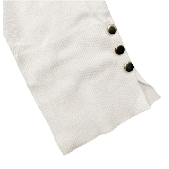 Chico’s White Long Sleeves Top Size XL - Picture 4 of 8
